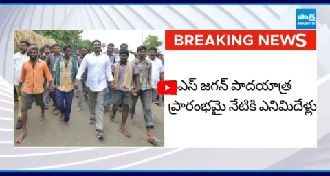 YS Jagan Praja Sankalpa Yatra Completes 8 Years 1