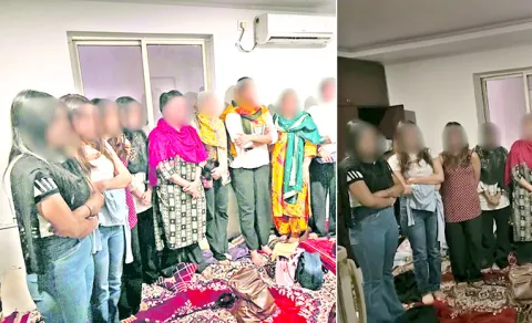 Police Raids On visakhapatnam SpaCenter