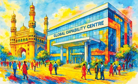 Hyderabad and Bengaluru dominate India Global Capability Centre leadership roles