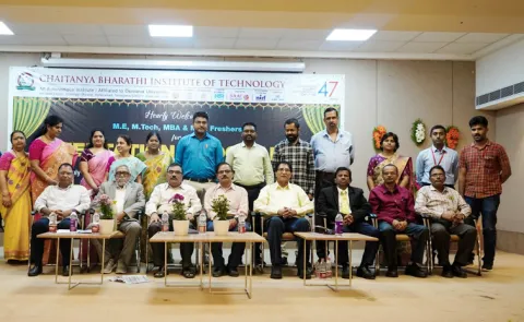CBIT Conducts Orientation for ME, MTech, MBA, MCA Freshers