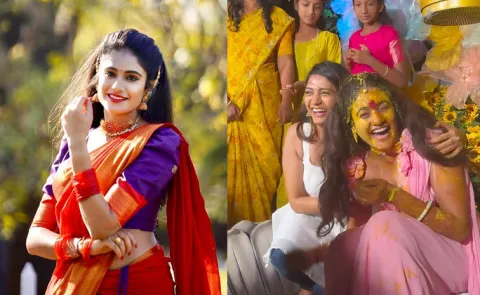 Serial Actress Deepthi Manne Shares Haldi Function Video