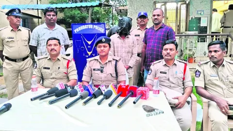 ఘరానా దొంగ అరెస్టు 