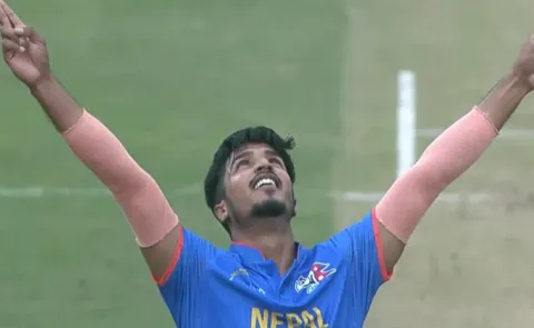 Hong Kong Sixes 2025: Nepal Pacer Rashid Khan Makes History Against Afghanistan6