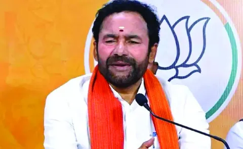 Union Minister Kishan Reddy on Jubilee Hills byelection
