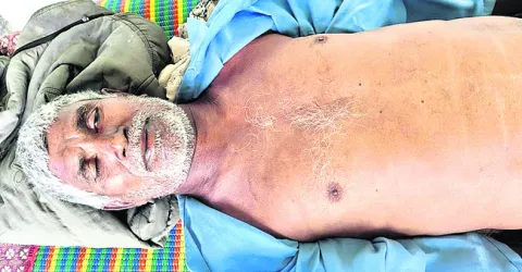 చికిత్స పొందుతూ వృద్ధుడు మృతి