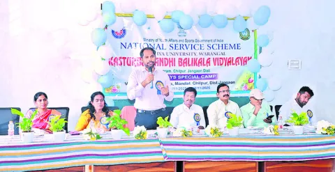 సమాజ సేవలో ఎన్‌ఎస్‌ఎస్‌ భాగం కావాలి