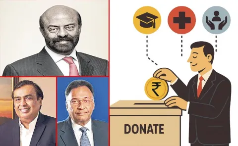 India Top 10 Philanthropists in 2025: Shiv Nadar leads the Hurun list and know how much Mukesh Ambani and Gautam Adani donated