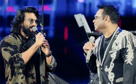 Ram Charan Comments On AR Rahman For Peddi Movie