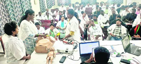 108 సిబ్బందికి శిక్షణ