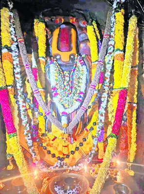 హేమాచలానికి పోటెత్తిన భక్తులు