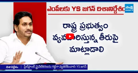 YS Jagan Key Instructions To YSRCP MPs On Parliament Winter Sessions 1