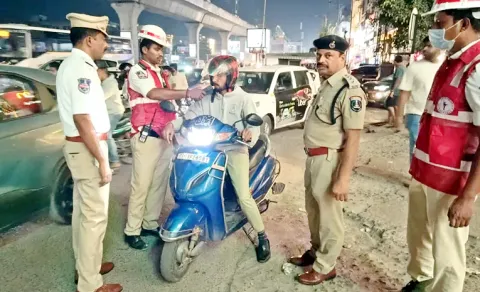 Cyberabad Police Crack Down on Drunken Driving with 431