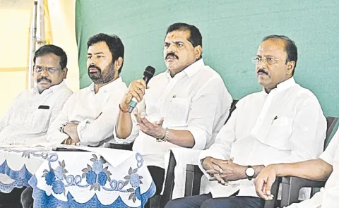 YCP Botsa Satyanarayana Comments on Chandrababu govt Over Land Robbery