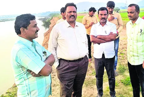 కరకట్టల పటిష్టతకు ప్రతిపాదనలు 
