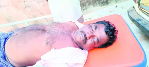 పొలం పనులకు వెళ్లగా..