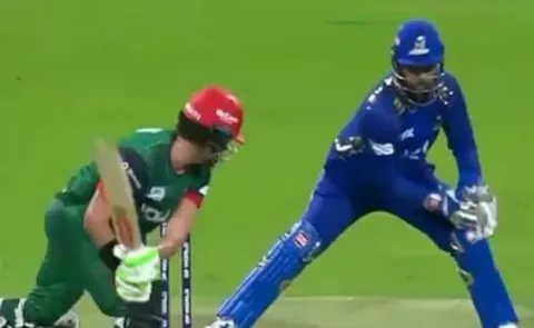Rare Incident in cricket, Wicket keeper intentionally not utilize the opportunity of stumping1