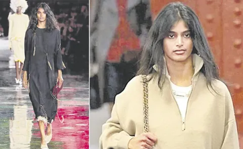 Bhavitha mandava is first indian model to open for chanel show in newyork
