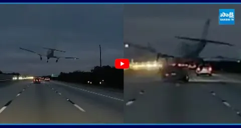 Terrifying Moment a Plane Crashes Into a Moving Car 2