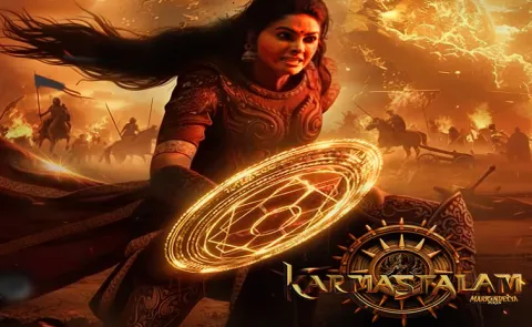 Bigg Boss Divi Pan India film Karmastalam First Look Poster Unveiled