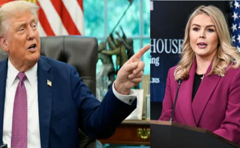 Donald Trump sensational comments On His Press Secretary