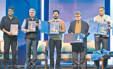 CM Revanth Reddy Conclusion of Telangana Rising Global Summit 2025