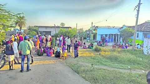 భూమి తగాదాలతో ఒకరి దారుణ హత్య 