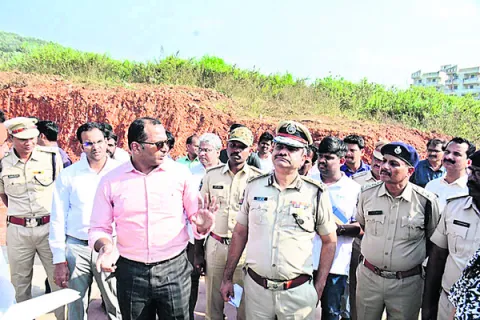 సీఎం పర్యటనకు పటిష్ట ఏర్పాట్లు