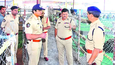 దీక్షల విరమణ బందోబస్తుపై దిశానిర్దేశం