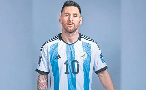 The Argentinian football legend will be staying at the palace