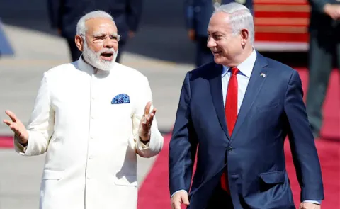 Netanyahu and India Prime Minister Modi spoke over the phone
