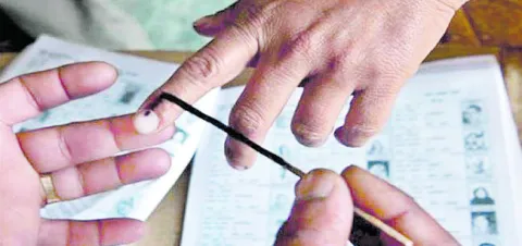 ఎడమచేతి చూపుడు వేలిపై సిరా
