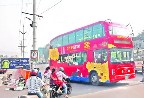 సింహాచలం వరకు డబుల్‌ డెక్కర్‌ బస్సు