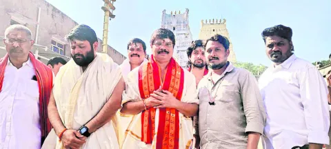 మల్లన్న సేవలో అఖండ–2 మూవీ టీం