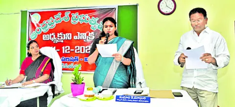 విస్సన్నపేట ఎంపీపీ ఎన్నిక ఏకగ్రీవం 