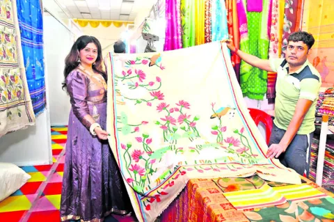 సిల్క్‌ ఎక్స్‌ పో వస్త్ర సంబరాలు