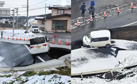 Japan earthquake strikes Hokkaido and Tohoku tsunami advisory
