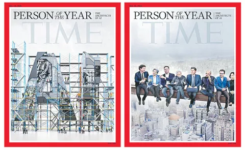 Time magazine names Architects of AI Person of the Year 2025