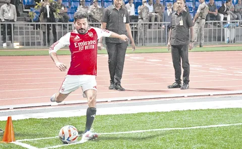 Telangana CM Revanth Reddy To Play Football Against Lionel Messi