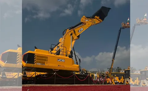JCB India at EXCON 2025 Largest Excavator Ever in India1