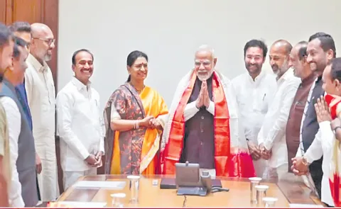 PM Narendra Modi Dissatisfaction with Telangana BJP MPs
