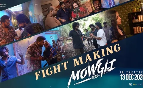  Roshan Kanakala movie Mowgli Fight making video2