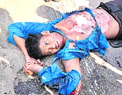 రోడ్డు ప్రమాదంలో యువకుడి దుర్మరణం 