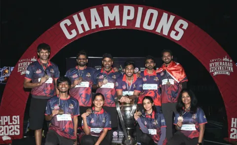 Credicon Mavericks Win In Hyderabad Pickleball League