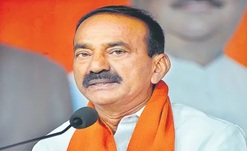 BJP Leader Etela Rajender Comments over social media posts