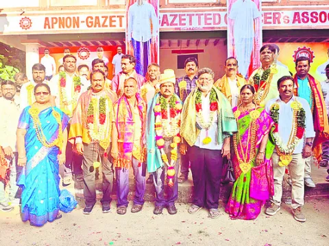 ఎన్‌జీవో సంఘ జిల్లా అధ్యక్షుడిగా రాఘవులు 