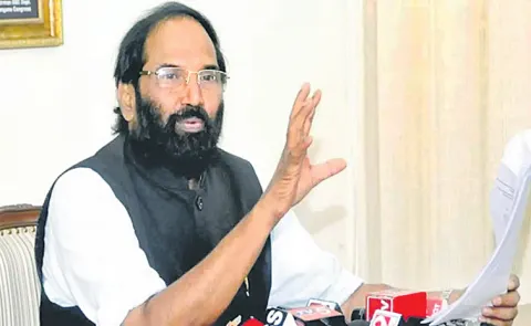 Approve DPR for Palamuru first phase, TS Minister Uttam Kumar Reddy writes to Union Ministry of Jal Shakti
