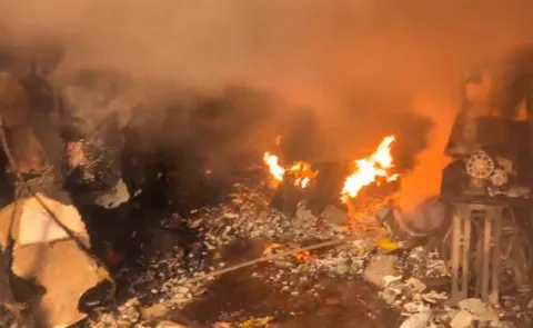 Fire Accident In Gudivada