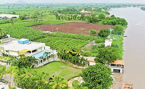 Massive enhancements for Chandra Babu riverbank palace road