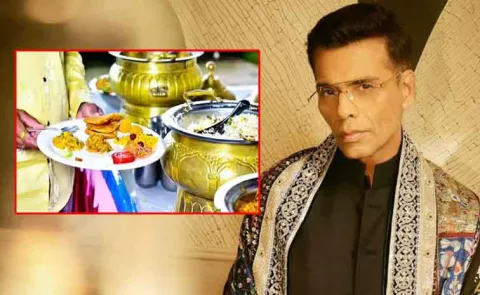 Karan Johar Says He Never Eaten at Wedding