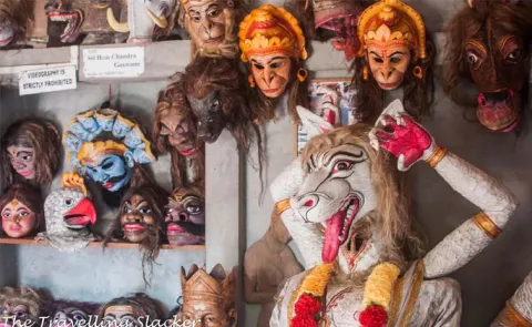 Traditional Mask Making Culture of Majuli 
